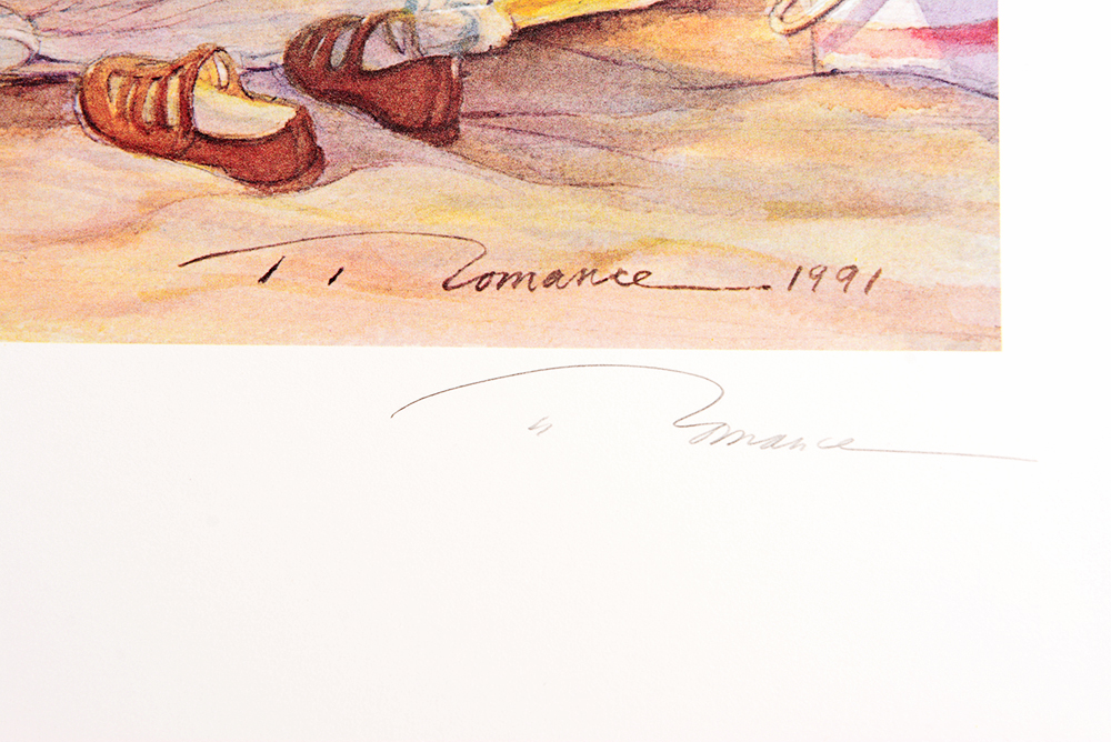 Trisha Romance Offset Lithographs