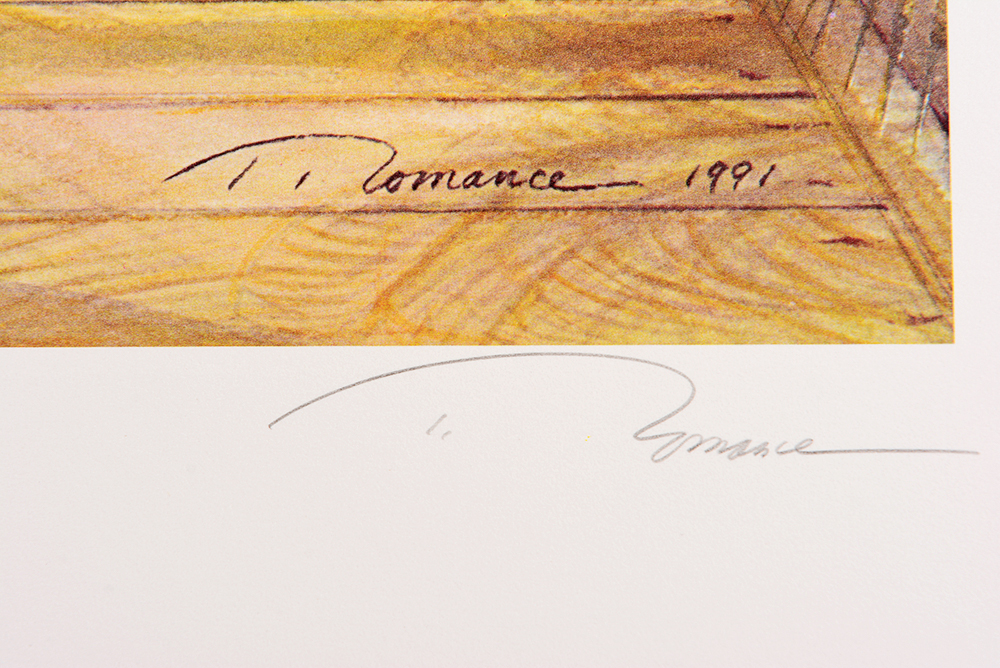 Trisha Romance Offset Lithographs