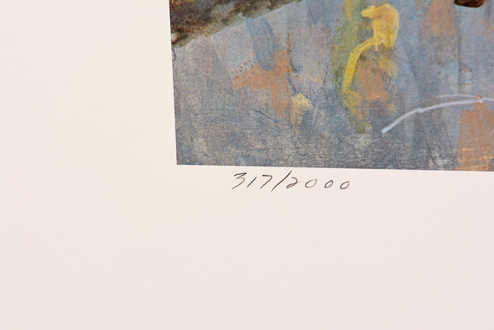 Robert Bateman "Tawny Owl in Beech" Limited Ed. Offset Lithograph