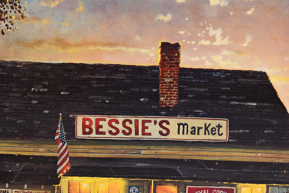 Limited Edition "Hometown Hero" Offset Lithograph