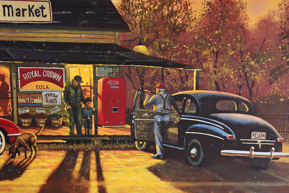 Limited Edition "Hometown Hero" Offset Lithograph