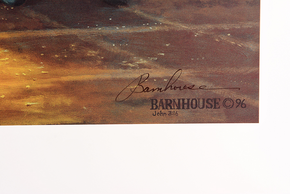 Limited Edition "Hometown Hero" Offset Lithograph