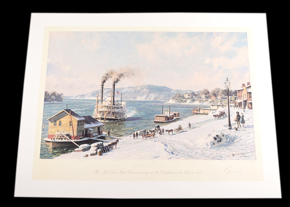 John Stobart Limited Edition "Marietta" Offset Print