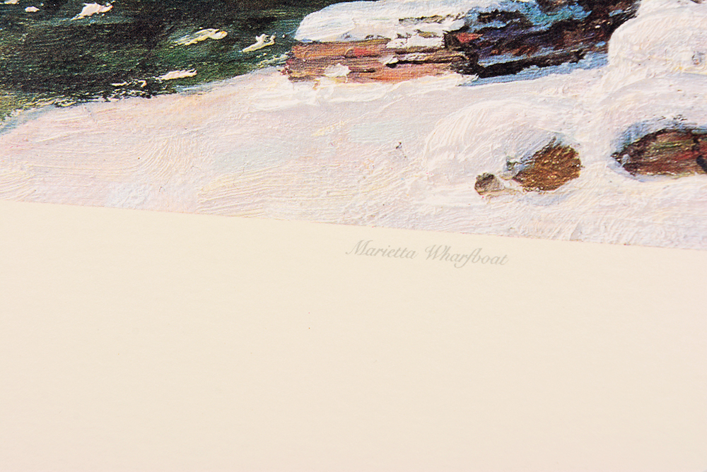 John Stobart Limited Edition "Marietta" Offset Print