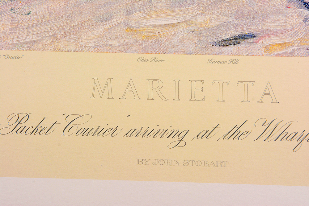 John Stobart Limited Edition "Marietta" Offset Print