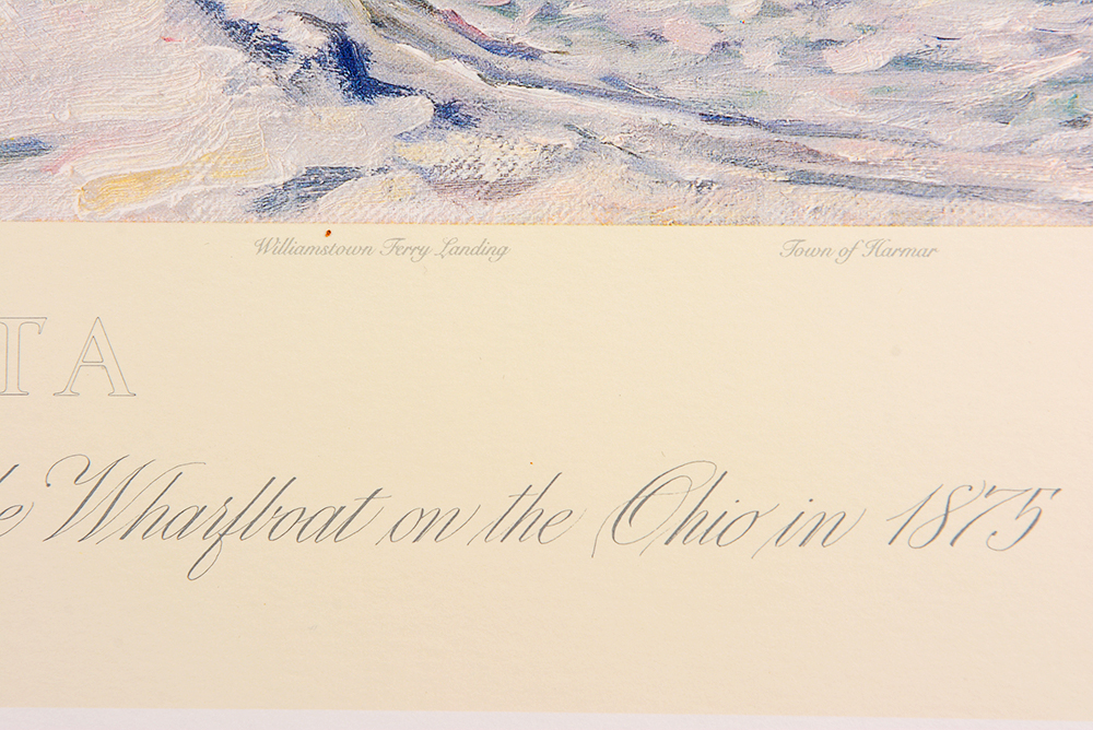 John Stobart Limited Edition "Marietta" Offset Print