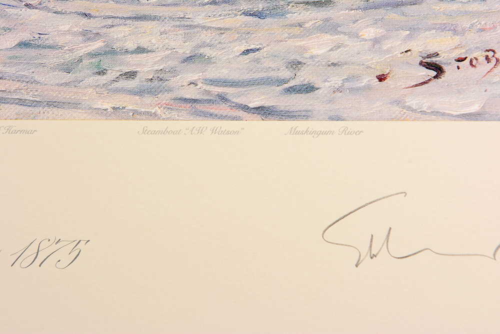 John Stobart Limited Edition "Marietta" Offset Print