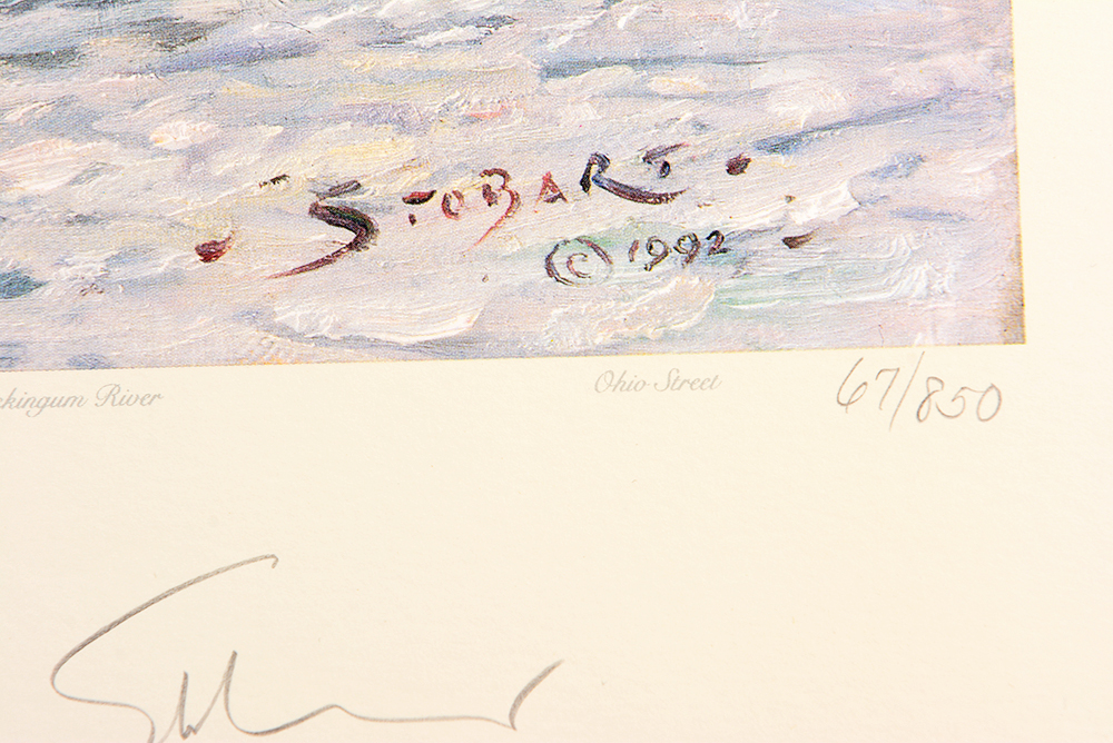 John Stobart Limited Edition "Marietta" Offset Print