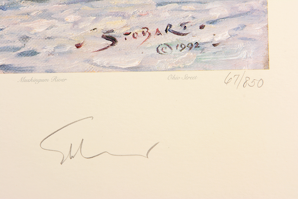 John Stobart Limited Edition "Marietta" Offset Print