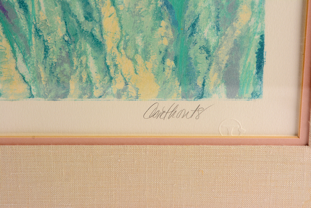 "Wild Irises" Landscape Photo-Offset Print