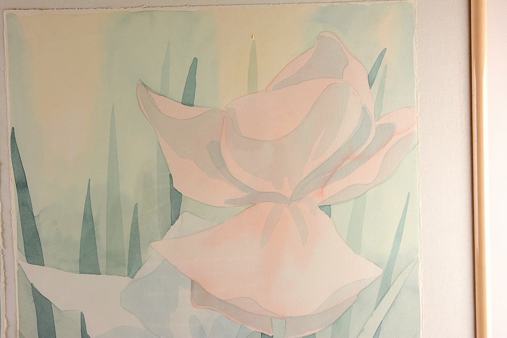 Iris Watercolor Paintings