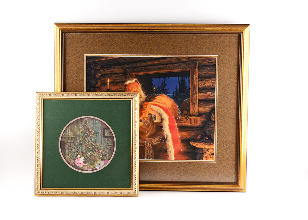 Patricia Buckly Moss and Stephen Lyman Offset Lithographs