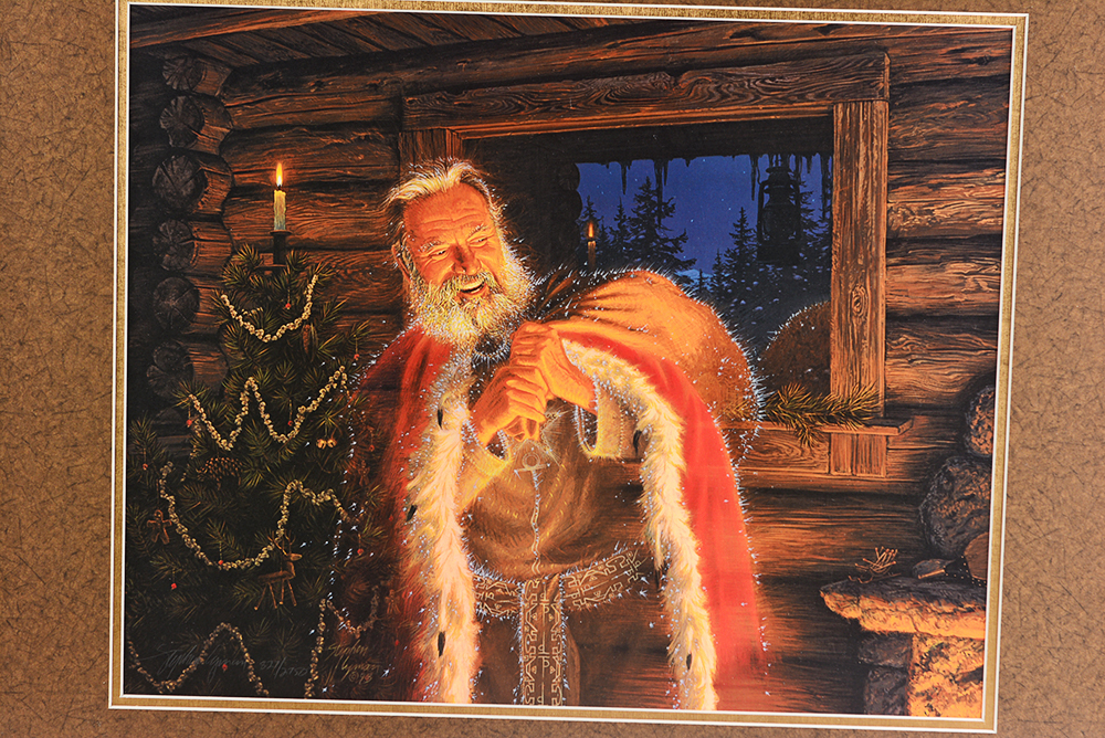 Patricia Buckly Moss and Stephen Lyman Offset Lithographs