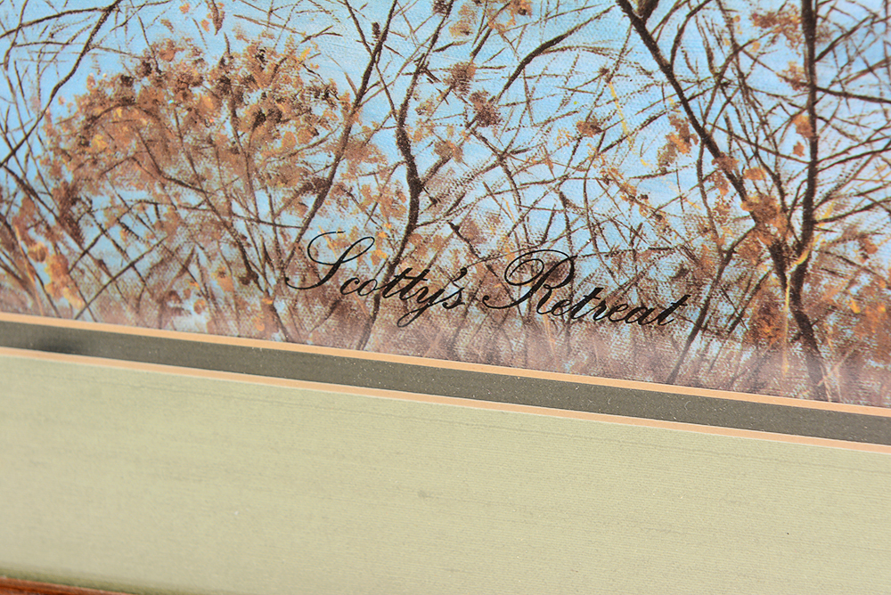 "Scotty's Retreat"  Lithograph