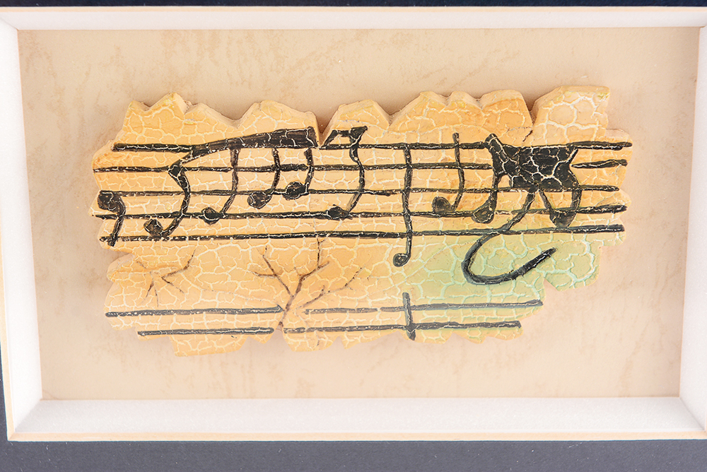 Fuga in G Sheet Music Lithograph