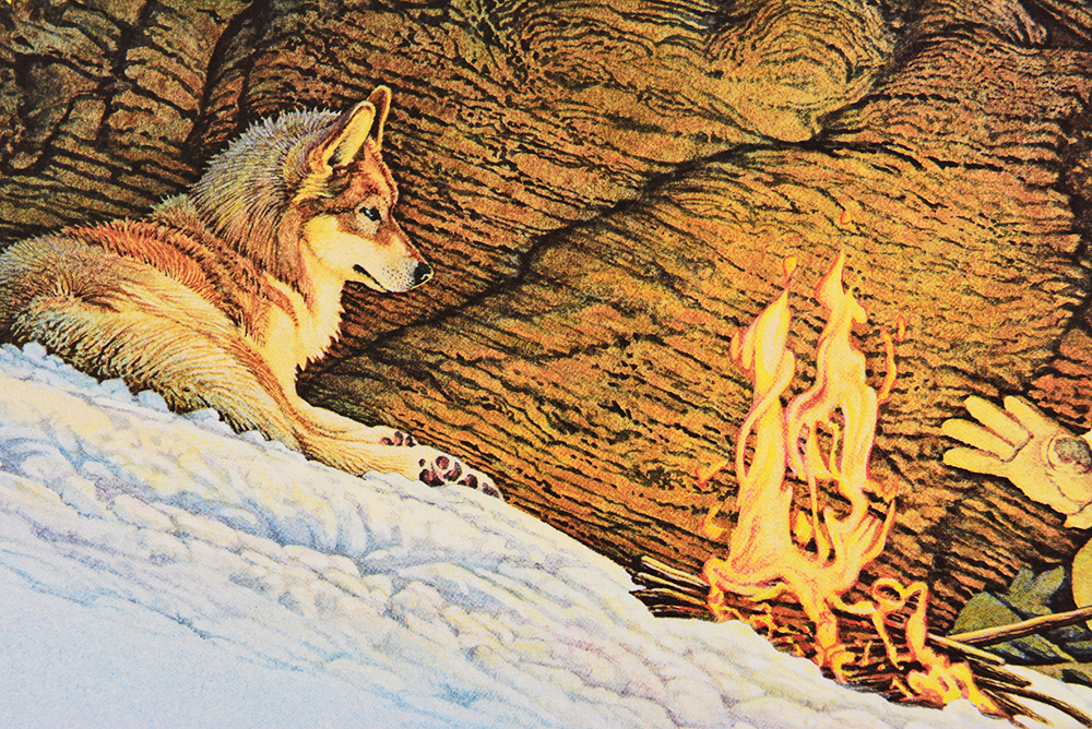 Scott Kennedy "Snowshoes" Limited Edition Offset Print