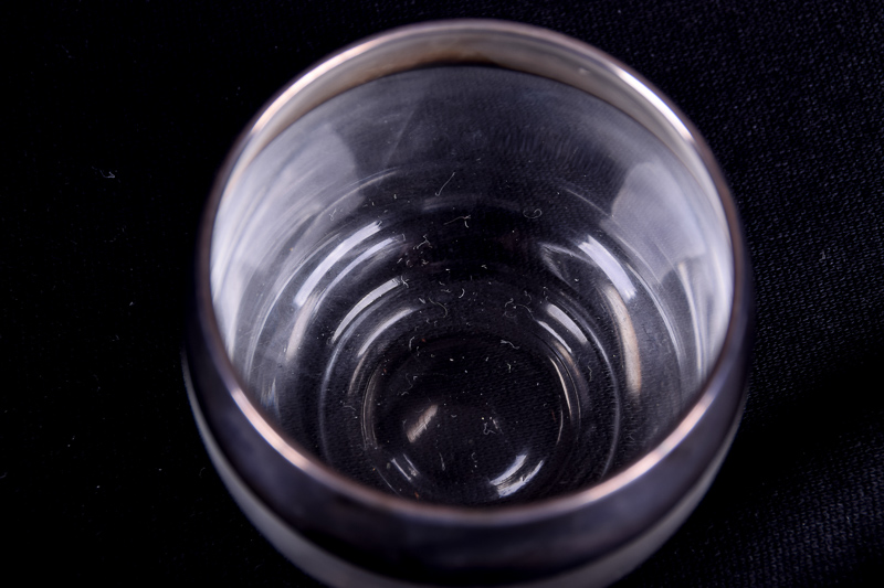 Vintage Dorothy Thorpe Inspired Silver Rimmed Roly Poly Glasses