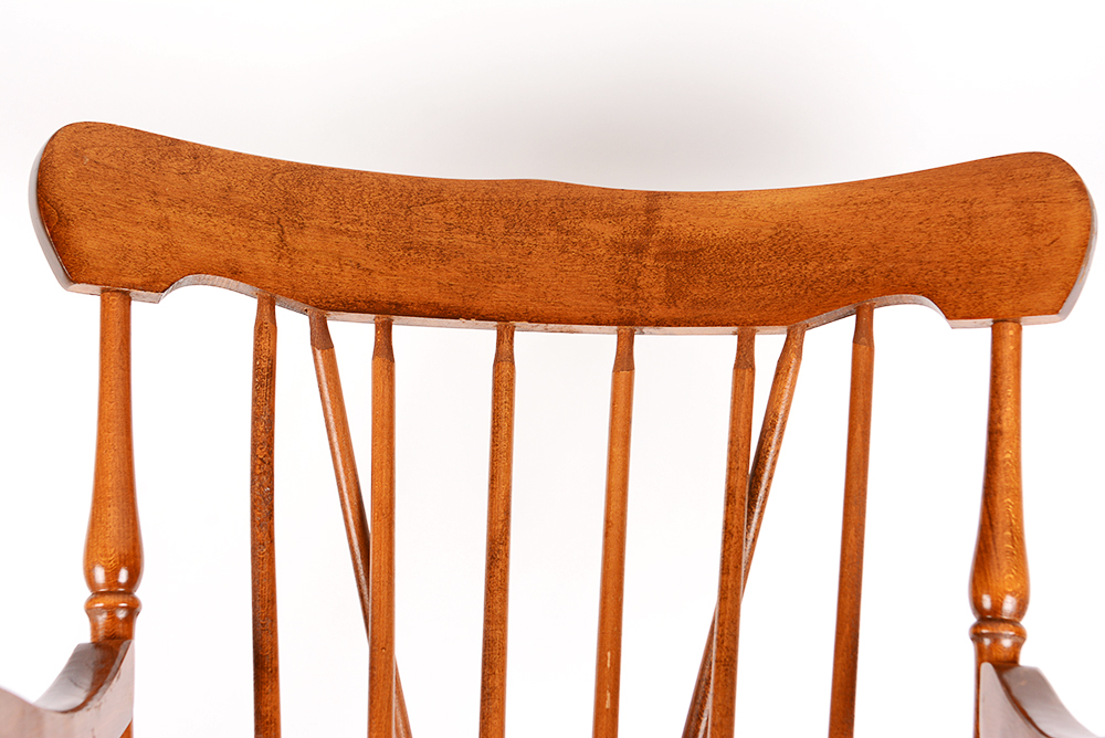 Windsor Style Cherry Rocking Chair