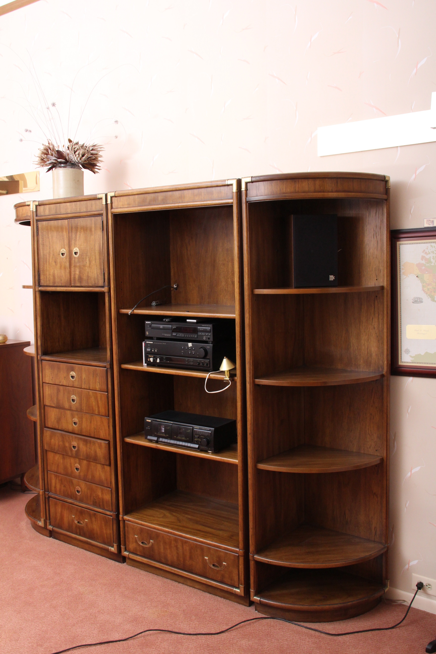 Drexel Oak Entertainment Center