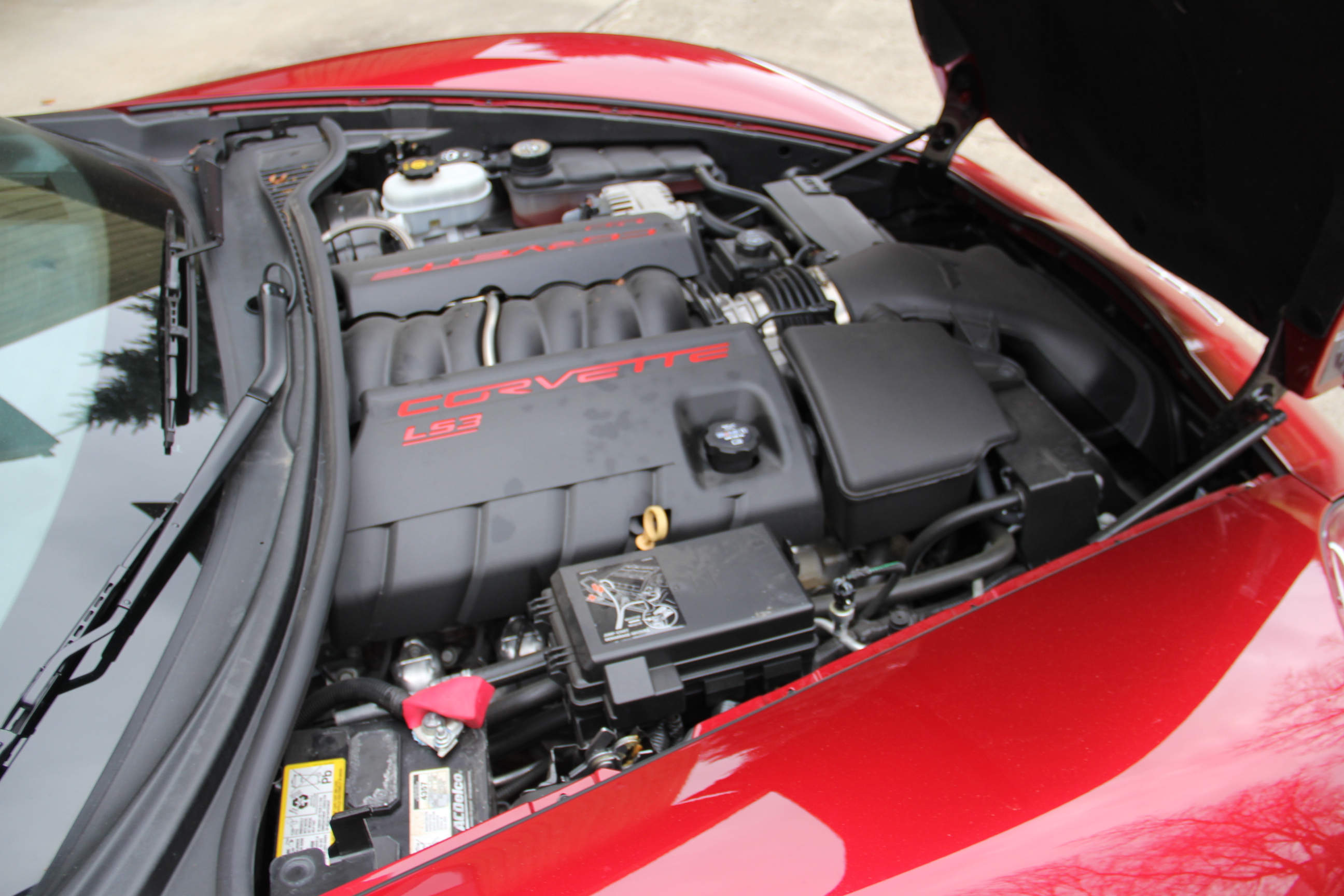 2010 Chevrolet Corvette C6 Torch Red Convertible