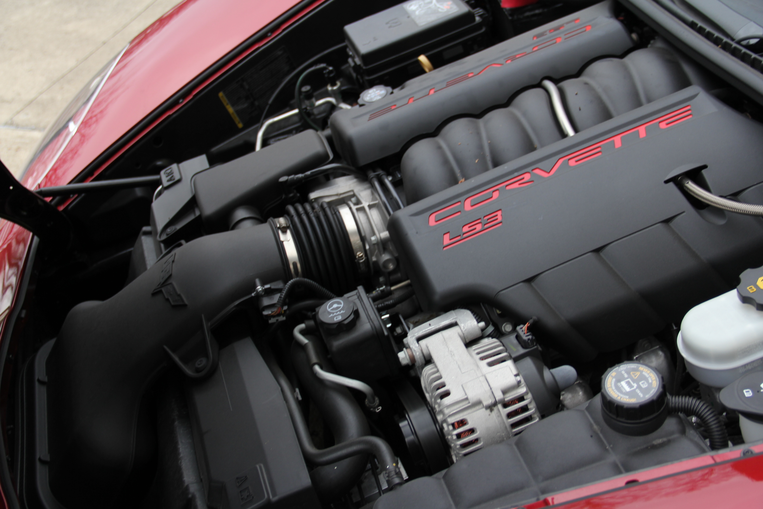 2010 Chevrolet Corvette C6 Torch Red Convertible