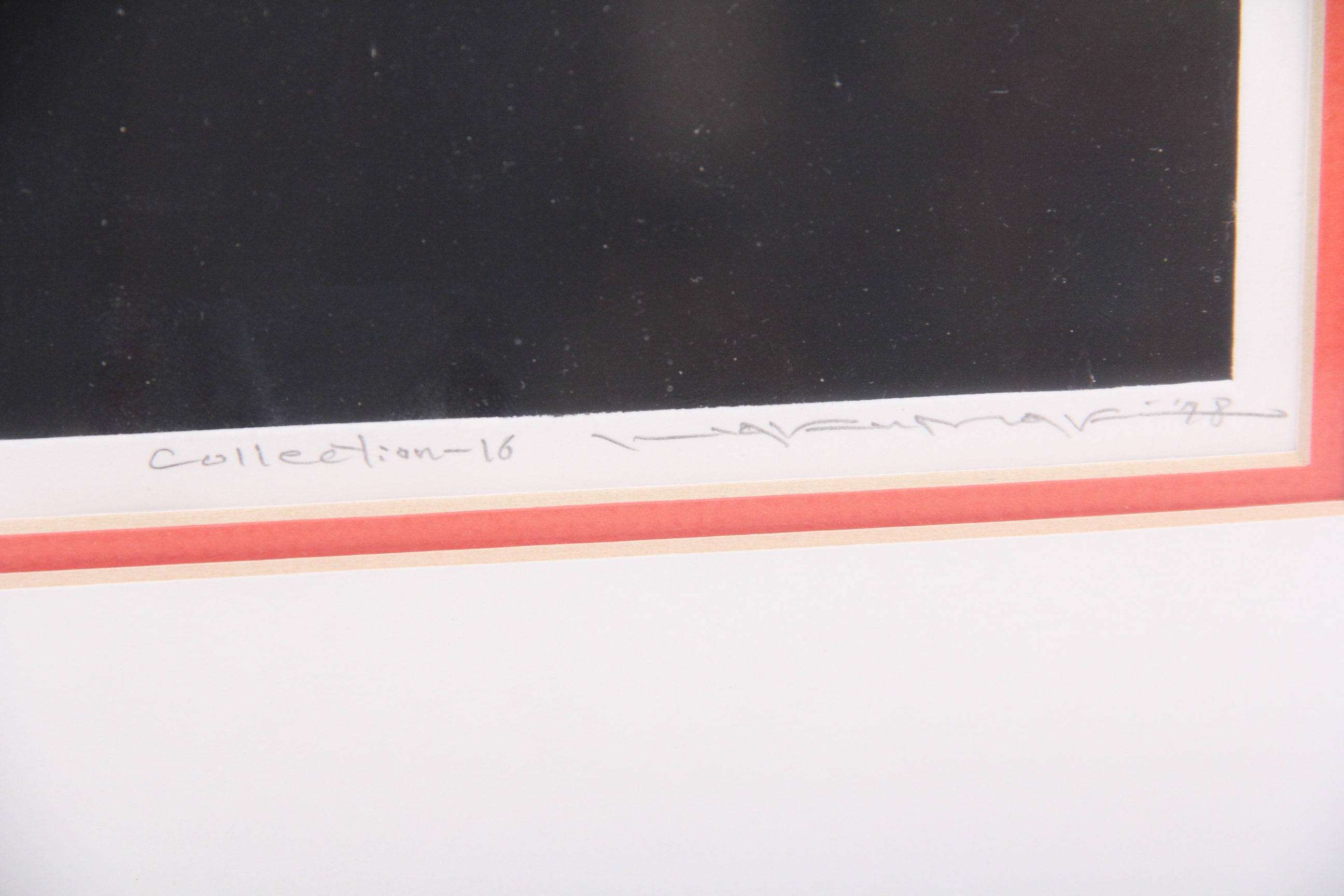 Maki Haku "Collection 16" Woodblock Relief Print