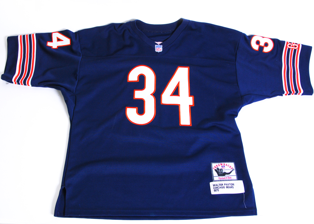 Throwback Walter Payton Football Jersey