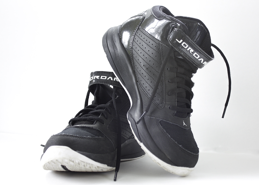 Nike Jordan BCT Black Size 6.5 Youth Basketball Shoes