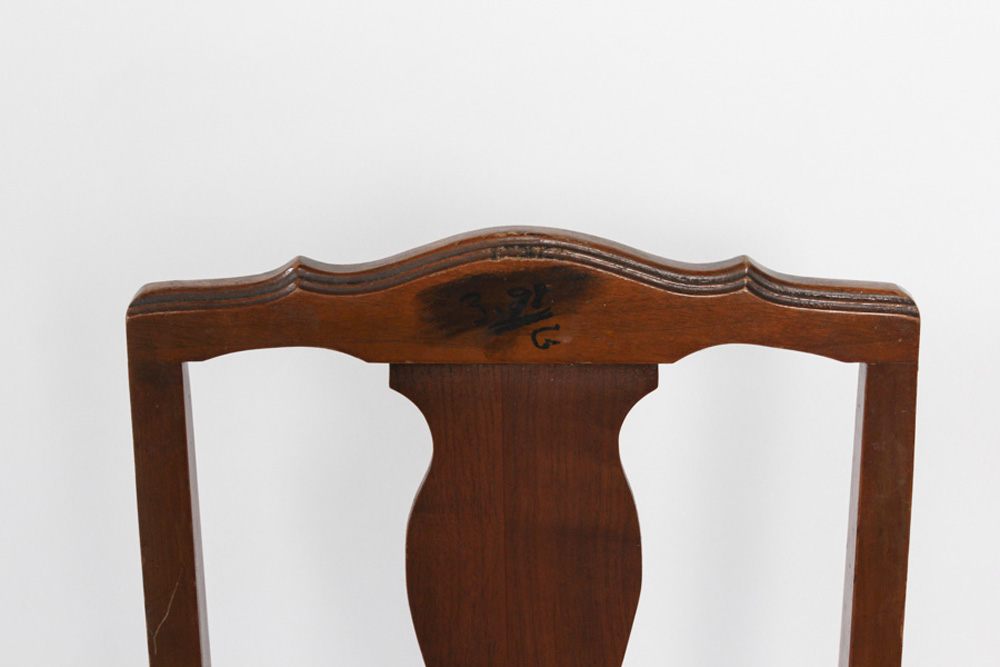 Pair of Upholstered Vinyl Chairs and Ottoman