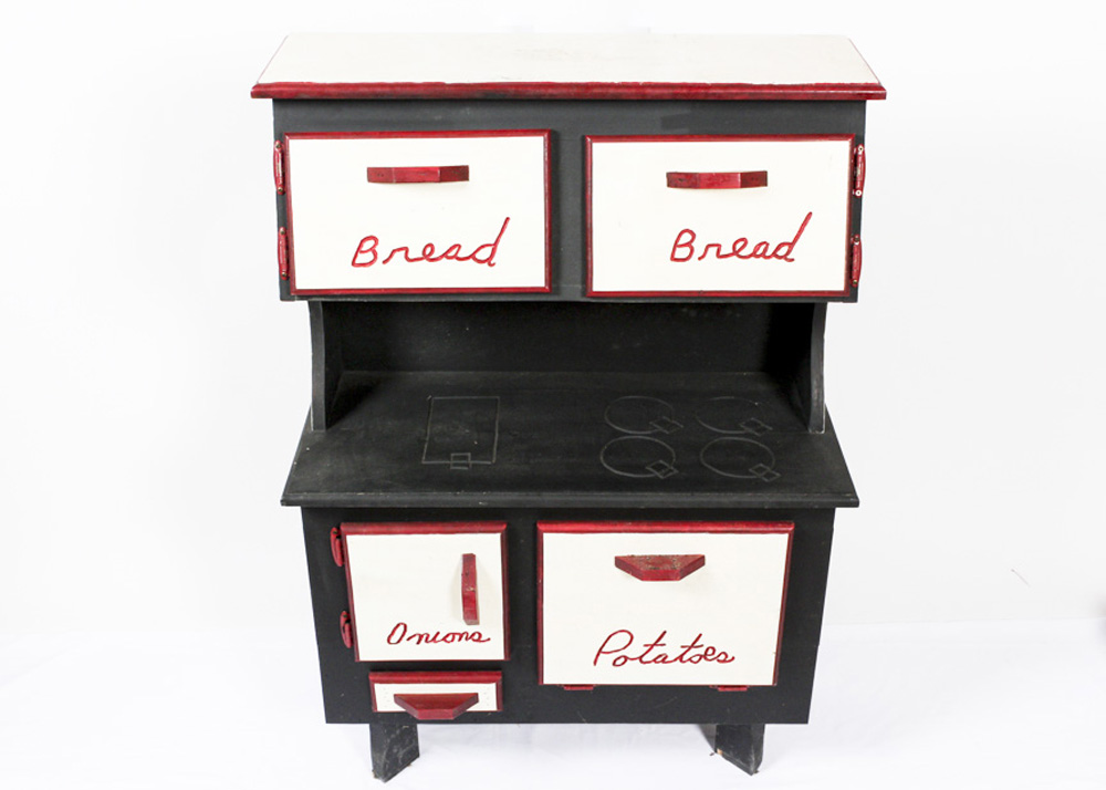 Children's Hand Painted Play Stove