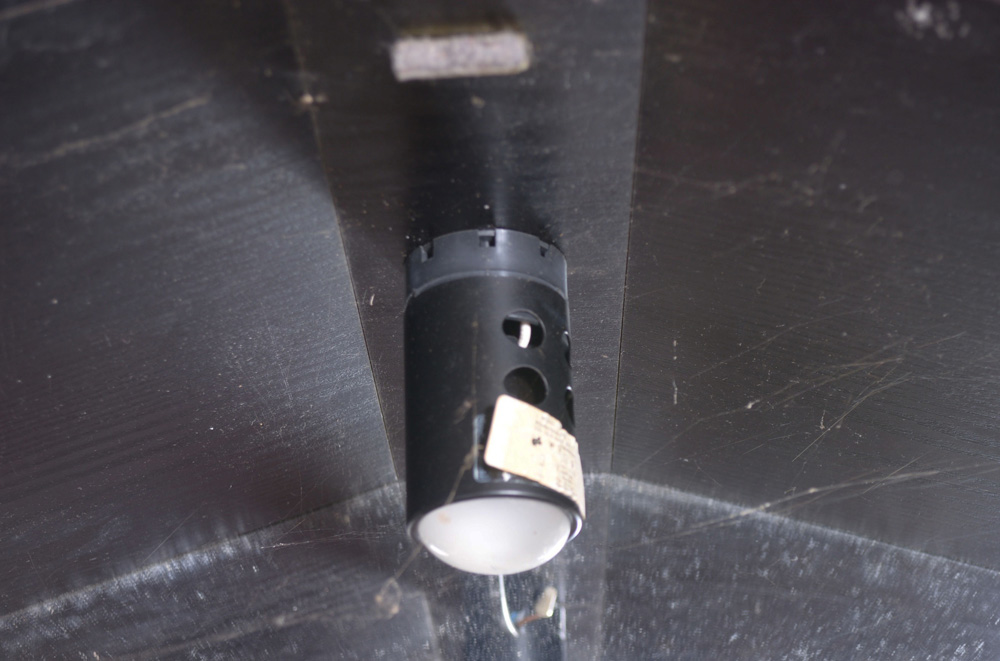 Ebony Cabinet with Glass