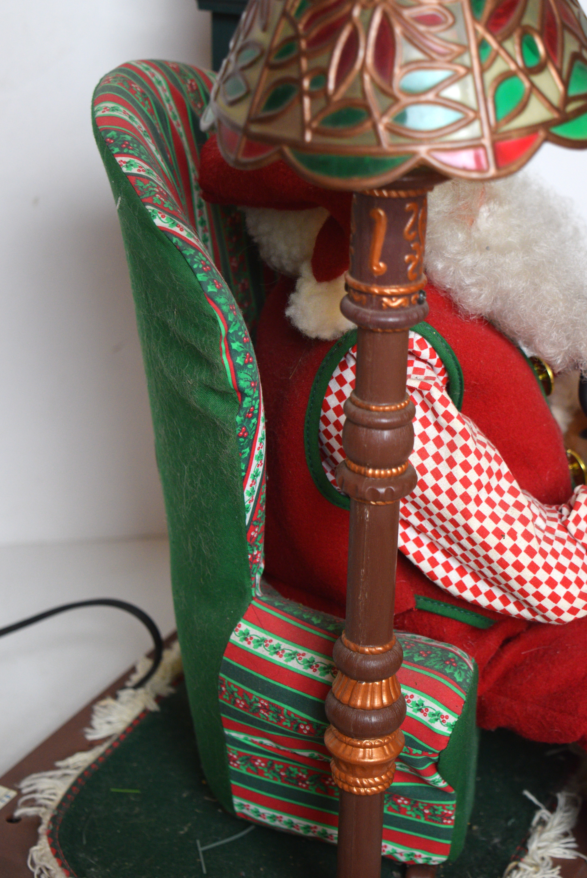 Holiday Creations Inc. Animated Santa Cassette Player