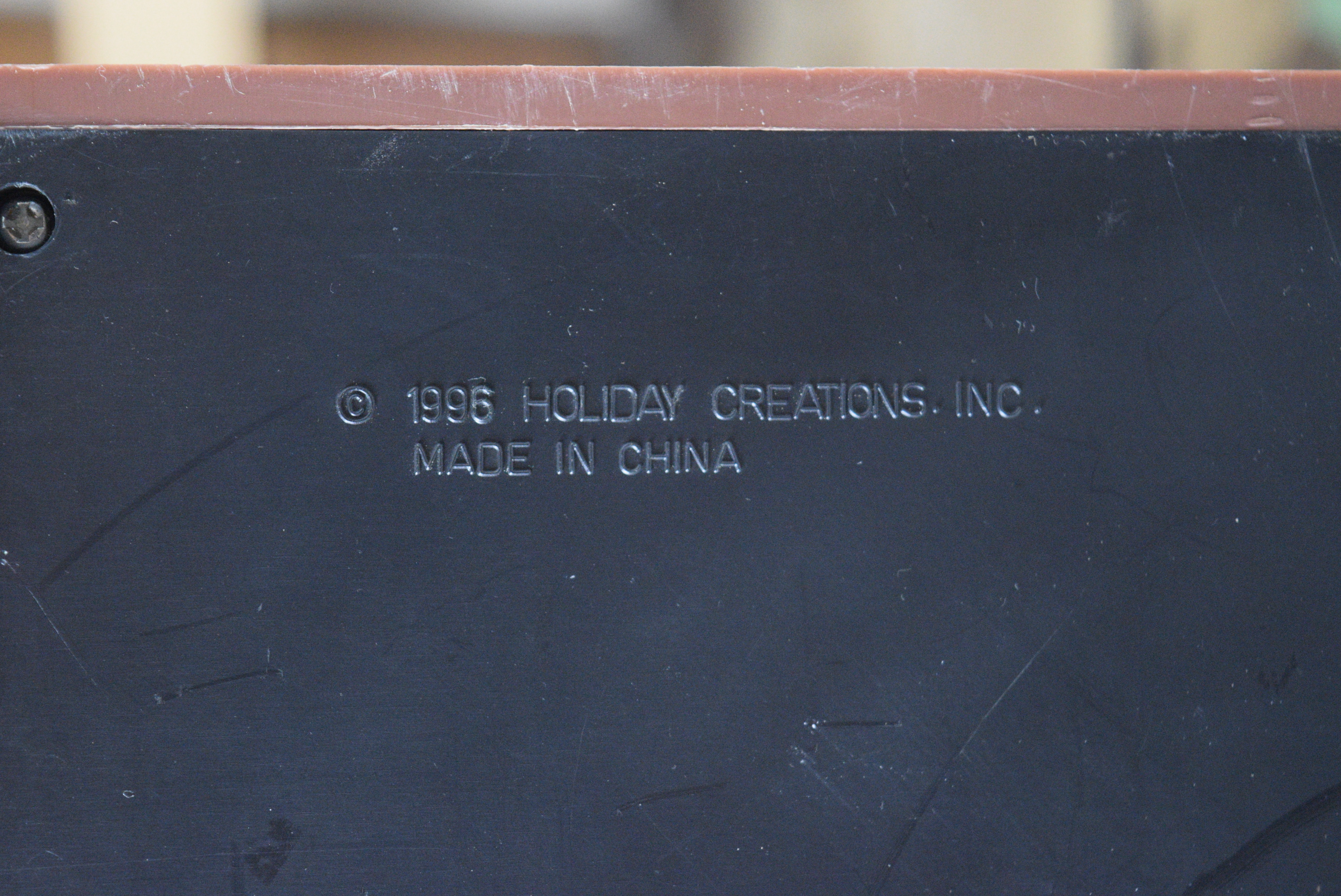 Holiday Creations Inc. Animated Santa Cassette Player