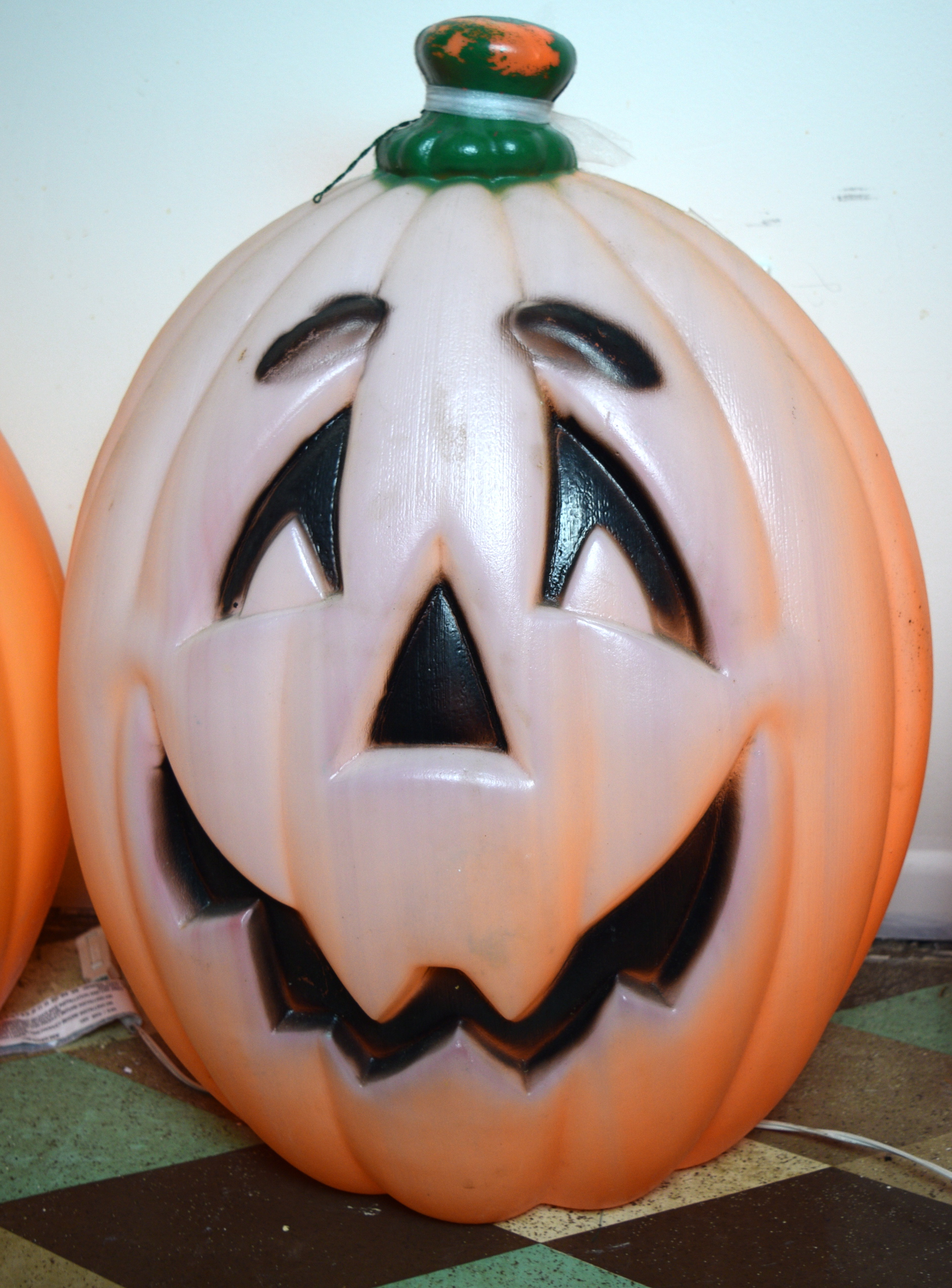 Collection of Blow Mold Pumpkins