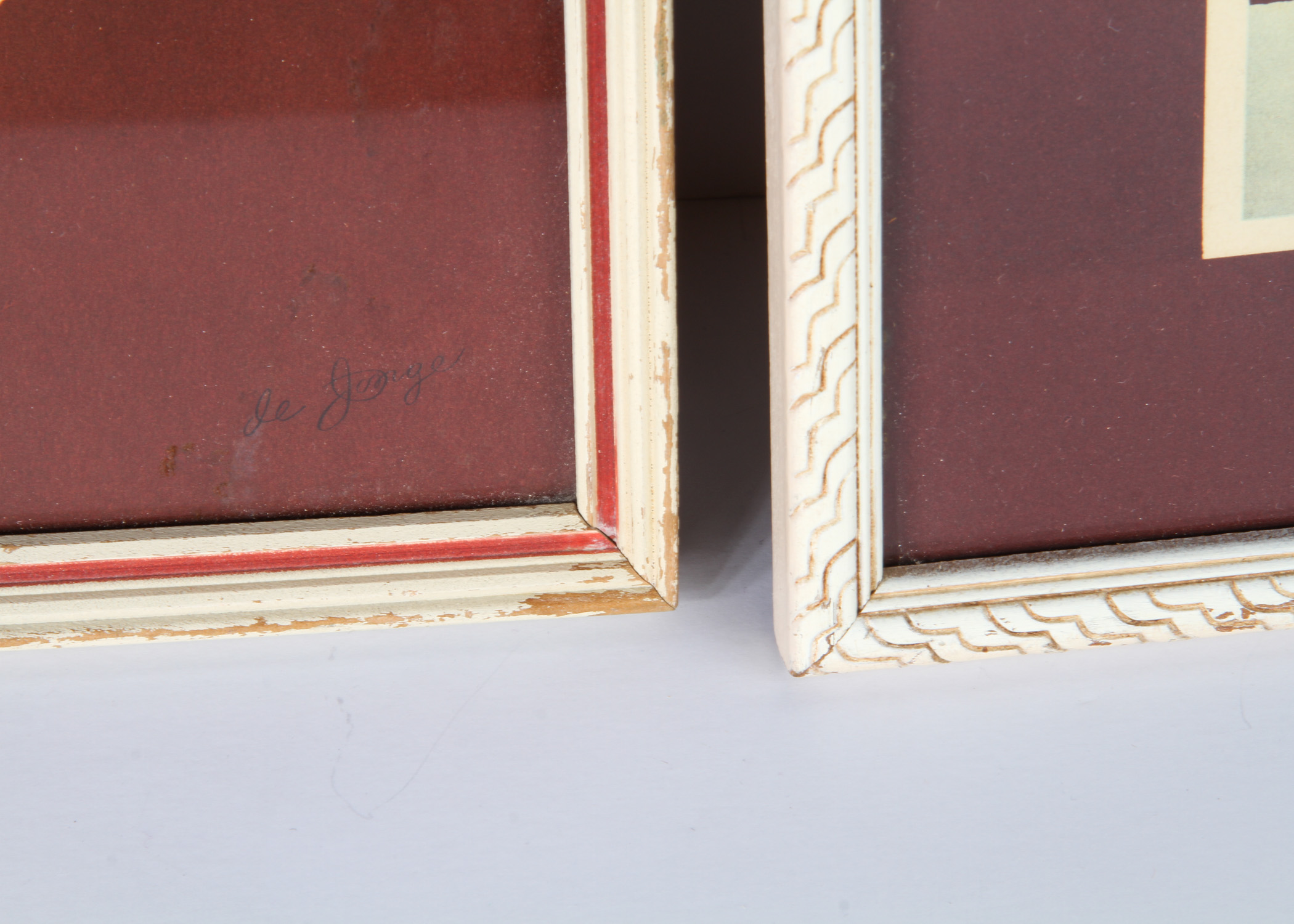 Pair of Vintage Framed Floral Prints