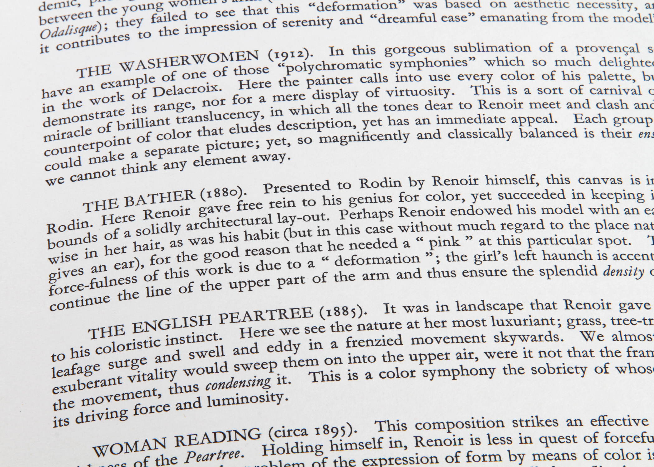 1950 Museum of Masterpieces "The Impressionists" Leaflet