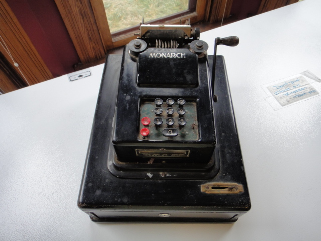 Early Monarch Adding Machine With Drawer