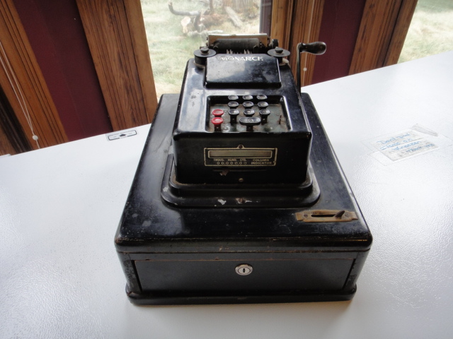 Early Monarch Adding Machine With Drawer