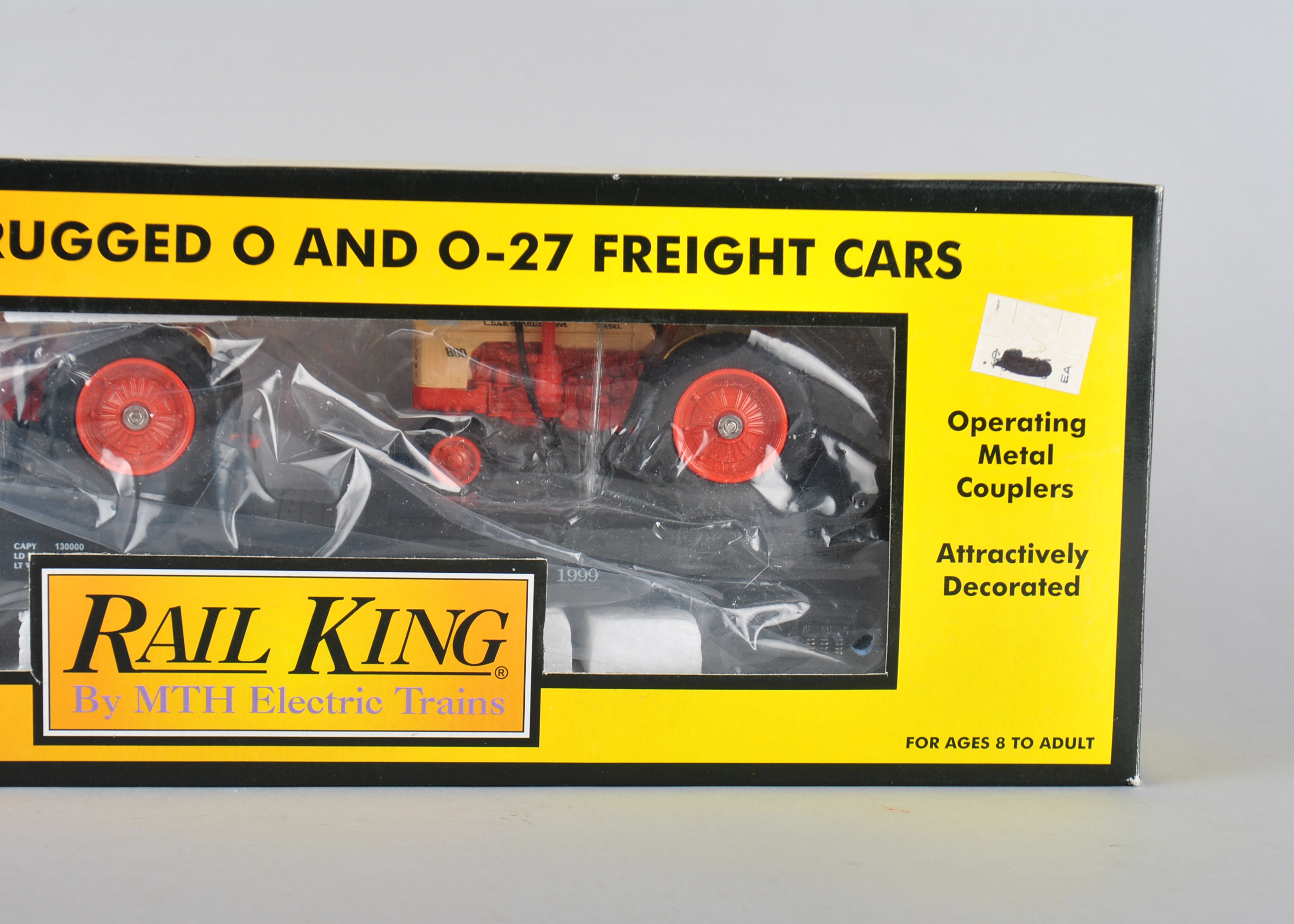 MTH Rail King Farm Transport With Ertl Tractors & Panel Vans