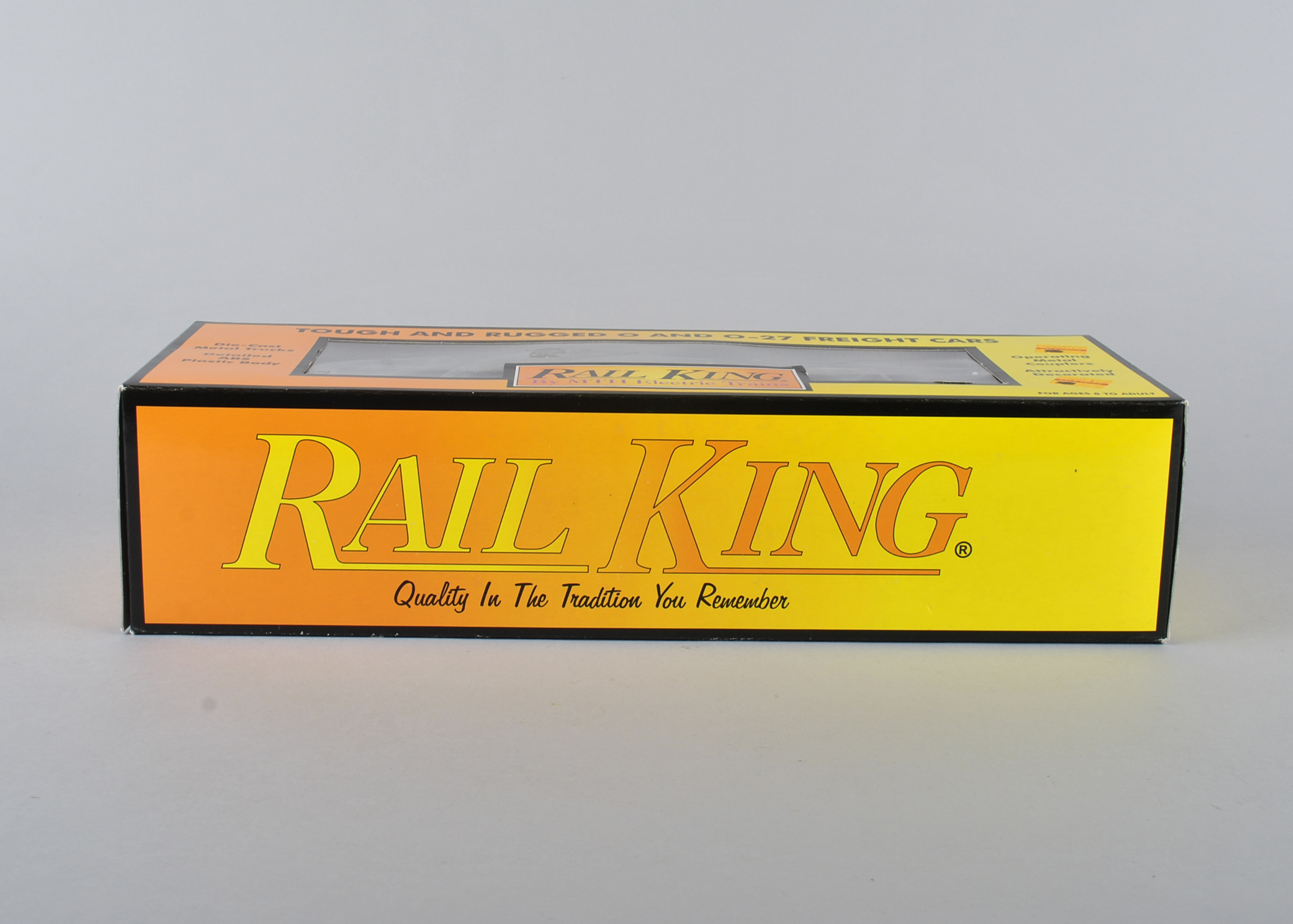 MTH Rail King Farm Transport With Ertl Tractors & Panel Vans