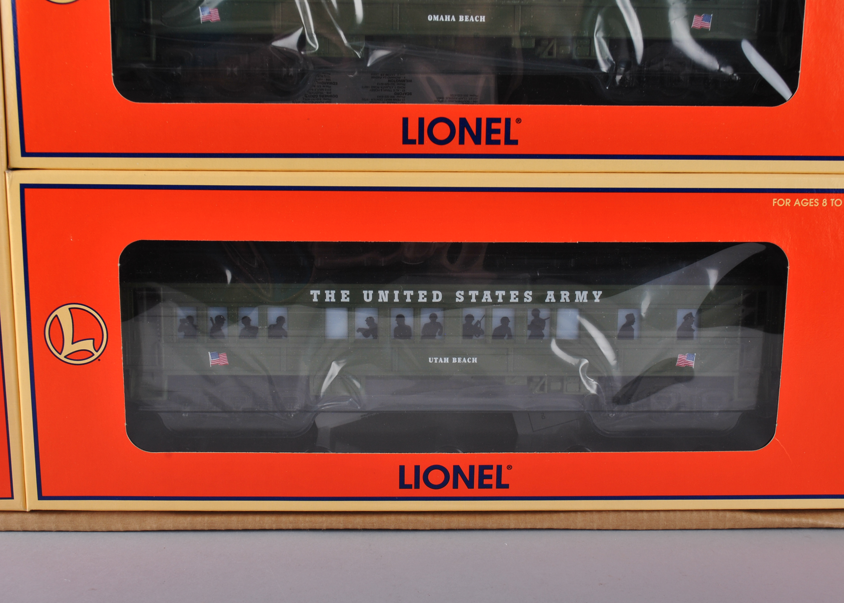 Lionel World War II Troop Train Set 6-21951 With 4-6-4 Locomotive