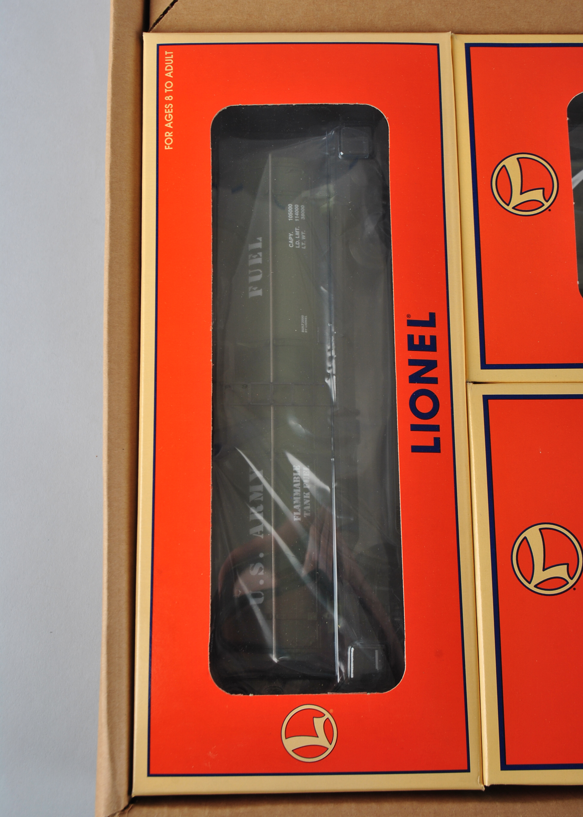 Lionel World War II Troop Train Set 6-21951 With 4-6-4 Locomotive