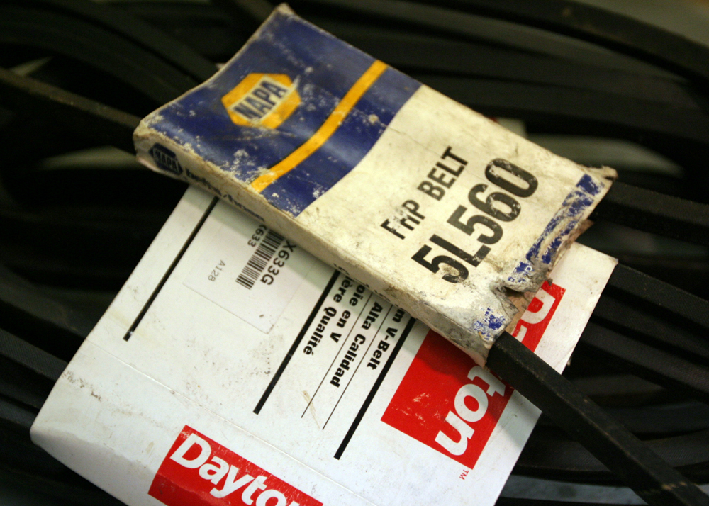 Assortment of Dayton and Napa Engine Belts