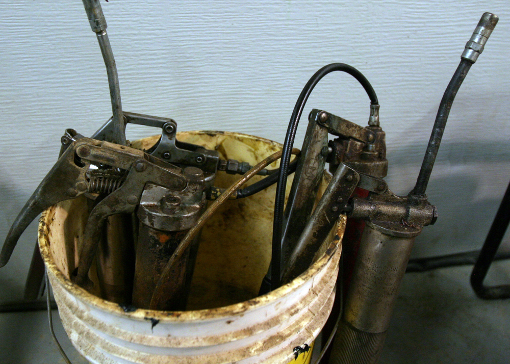 Assorted Grease Guns