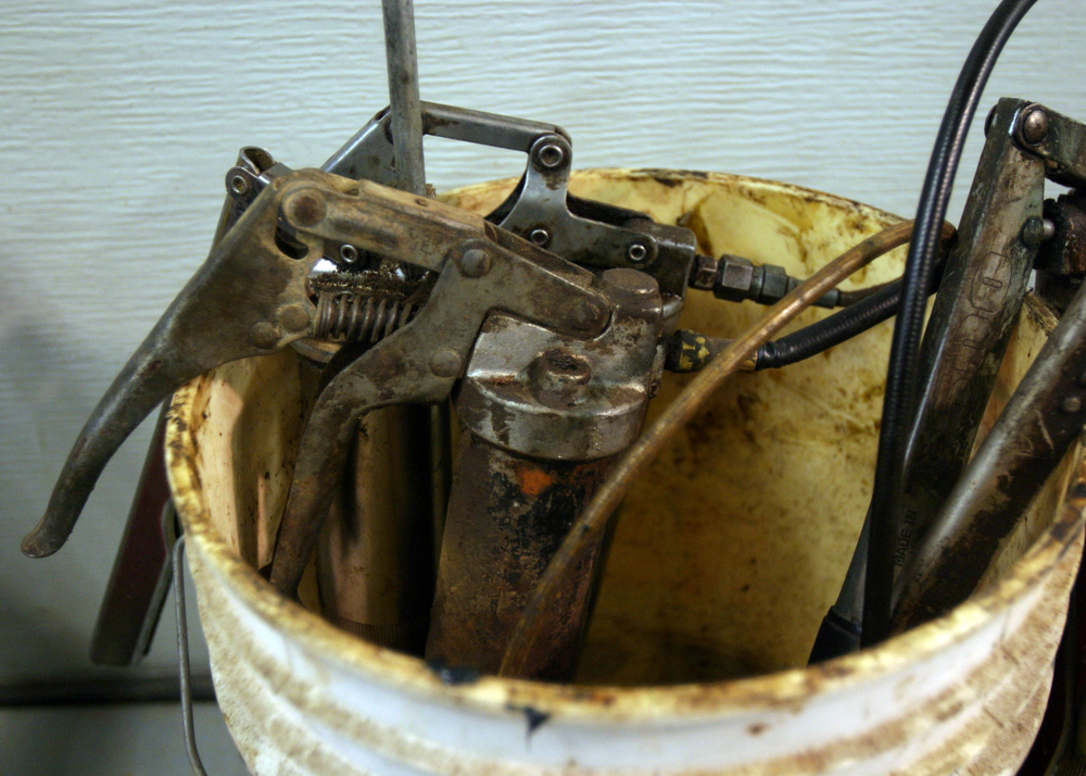 Assorted Grease Guns