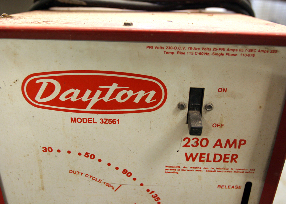 Dayton 230 Amp Welder
