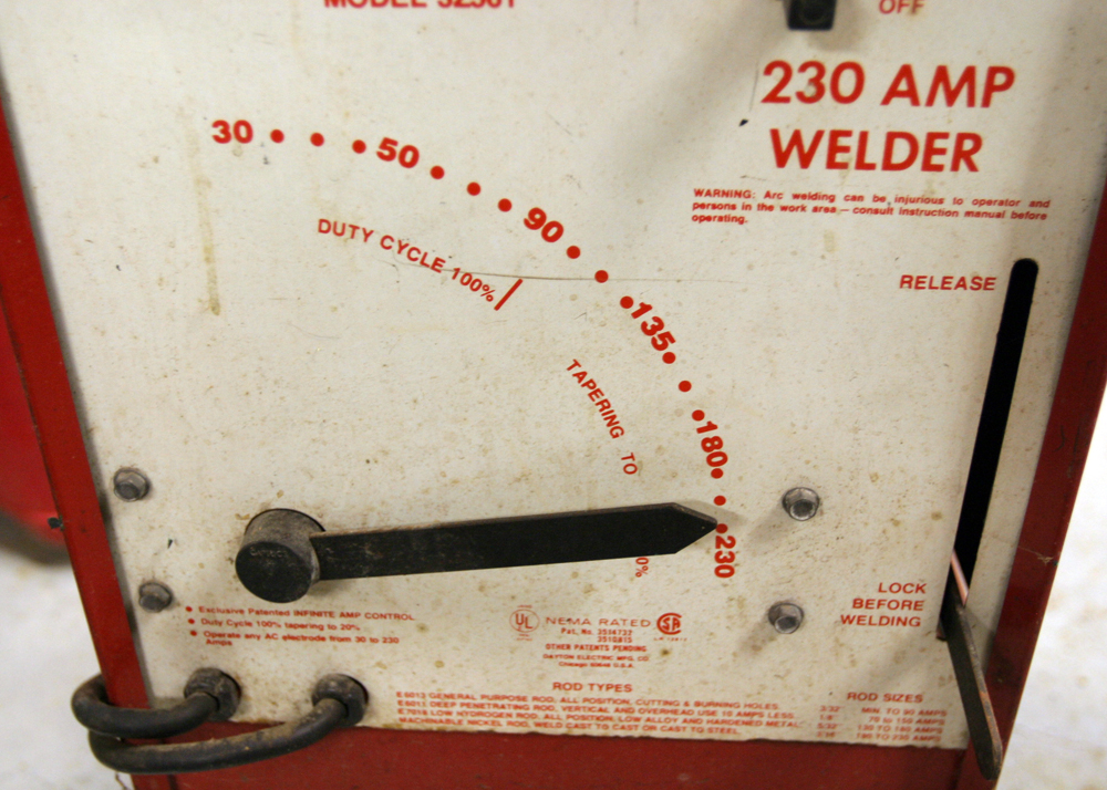 Dayton 230 Amp Welder