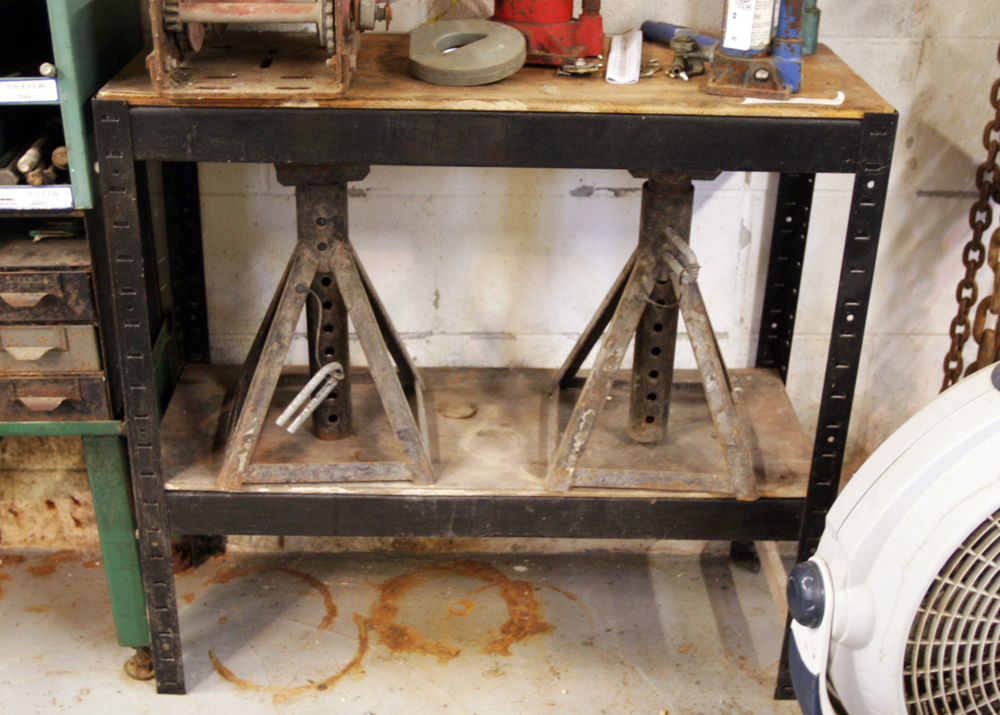 Pair of Side Work Benches