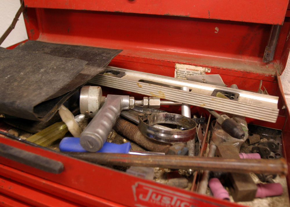 Snap-On Ten Drawer Tool Box on Casters