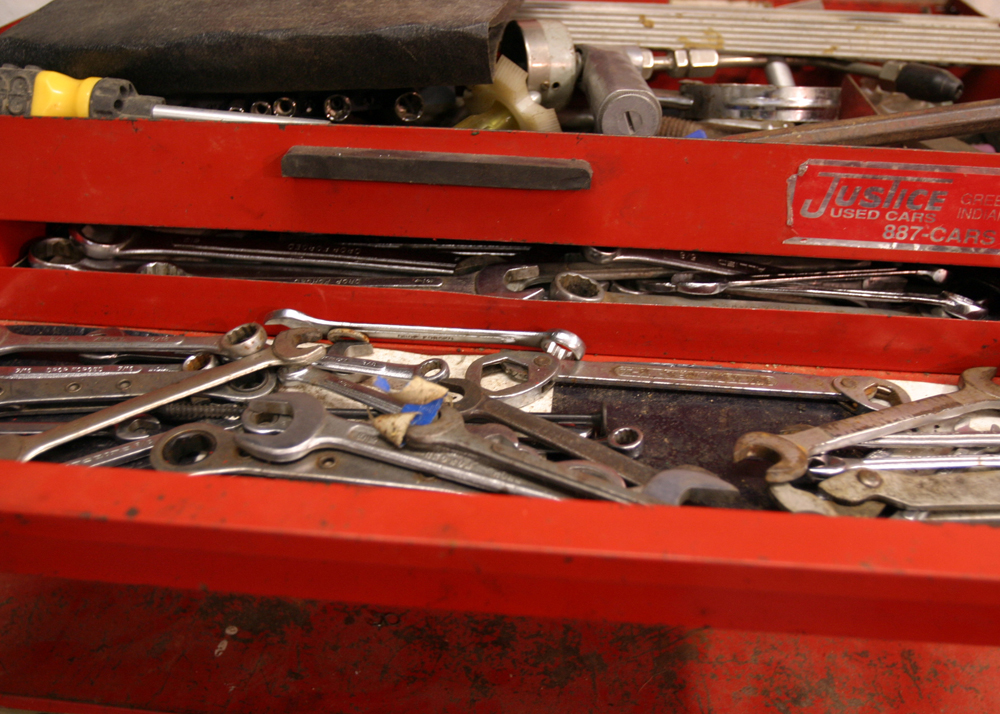 Snap-On Ten Drawer Tool Box on Casters